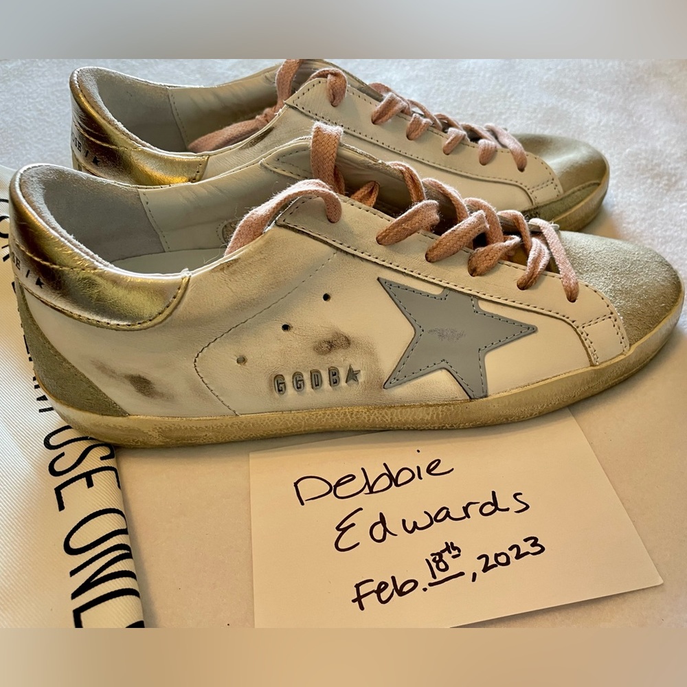 Golden Goose Women’s White/Ice Size: 38 EUC